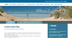 Desktop Screenshot of location-erdeven-plage.com